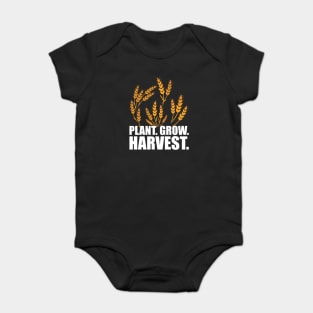 Wheat Farmer - Plant Grow Harvest w Baby Bodysuit